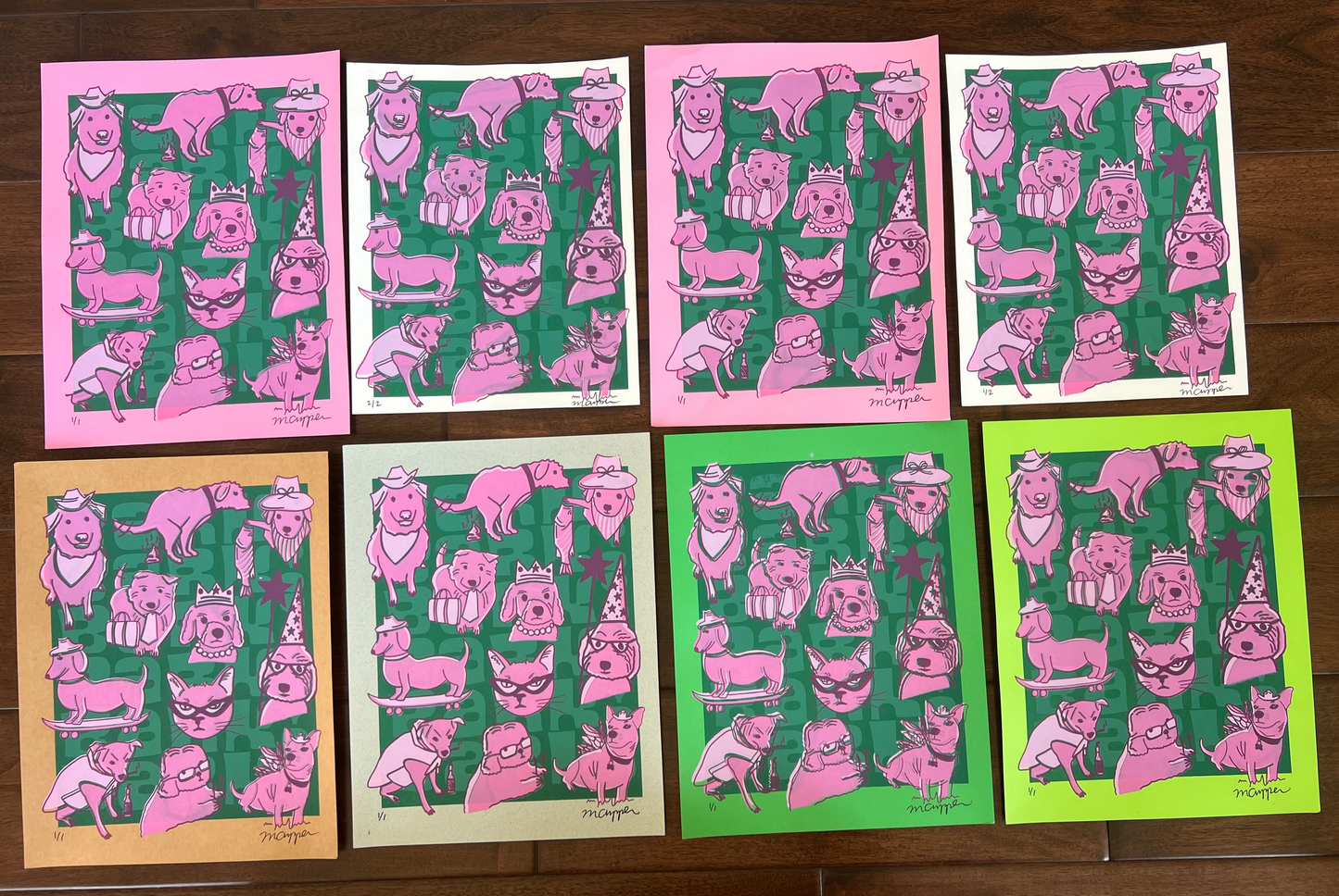 'Impostor' Dogs Screenprint