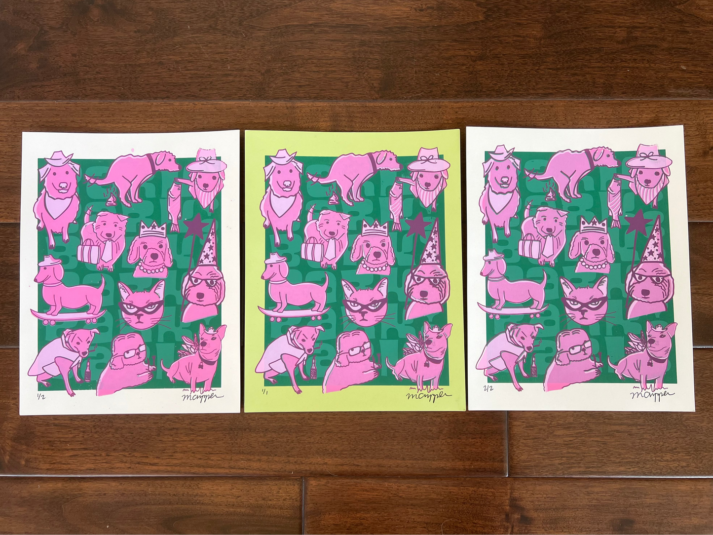 'Impostor' Dogs Screenprint