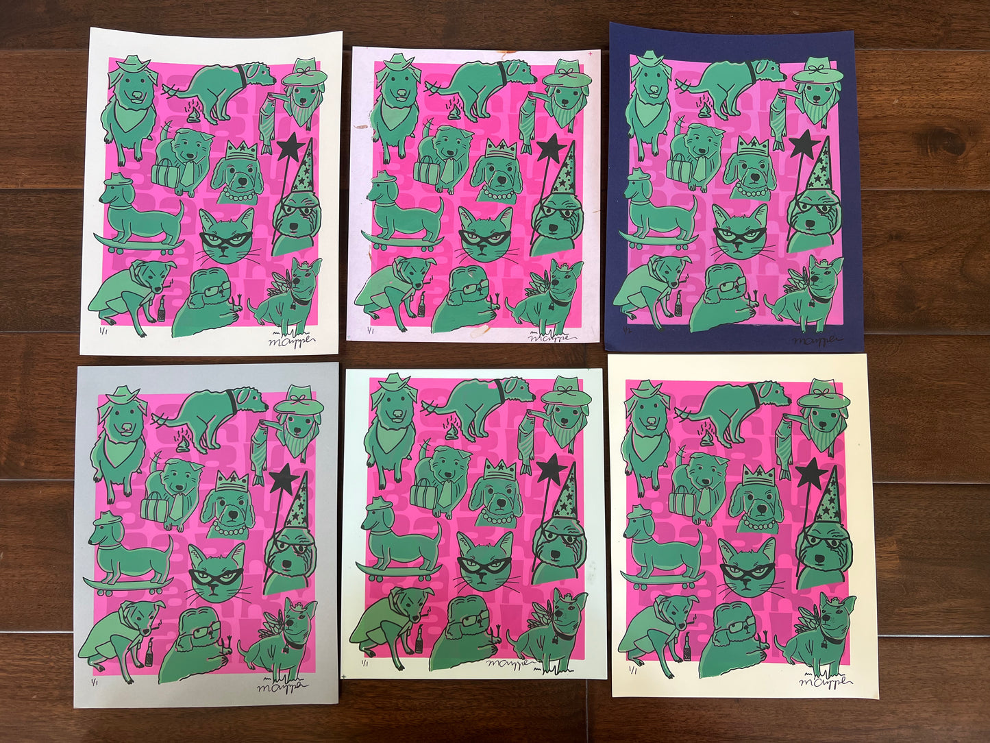 'Impostor' Dogs Screenprint