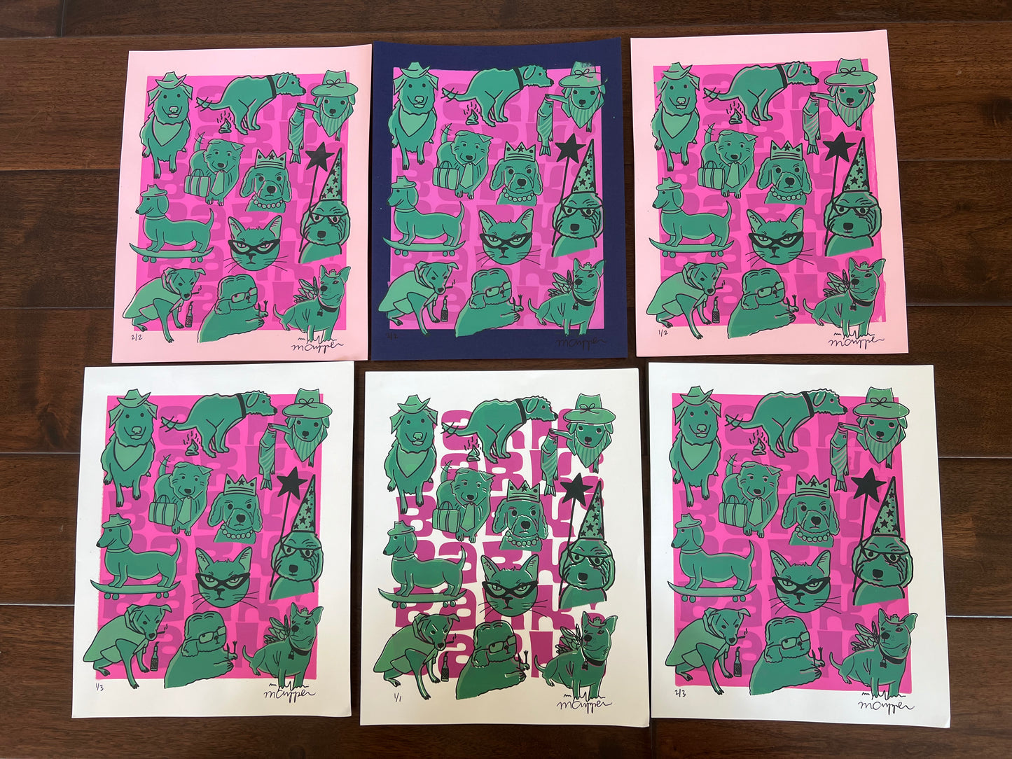 'Impostor' Dogs Screenprint