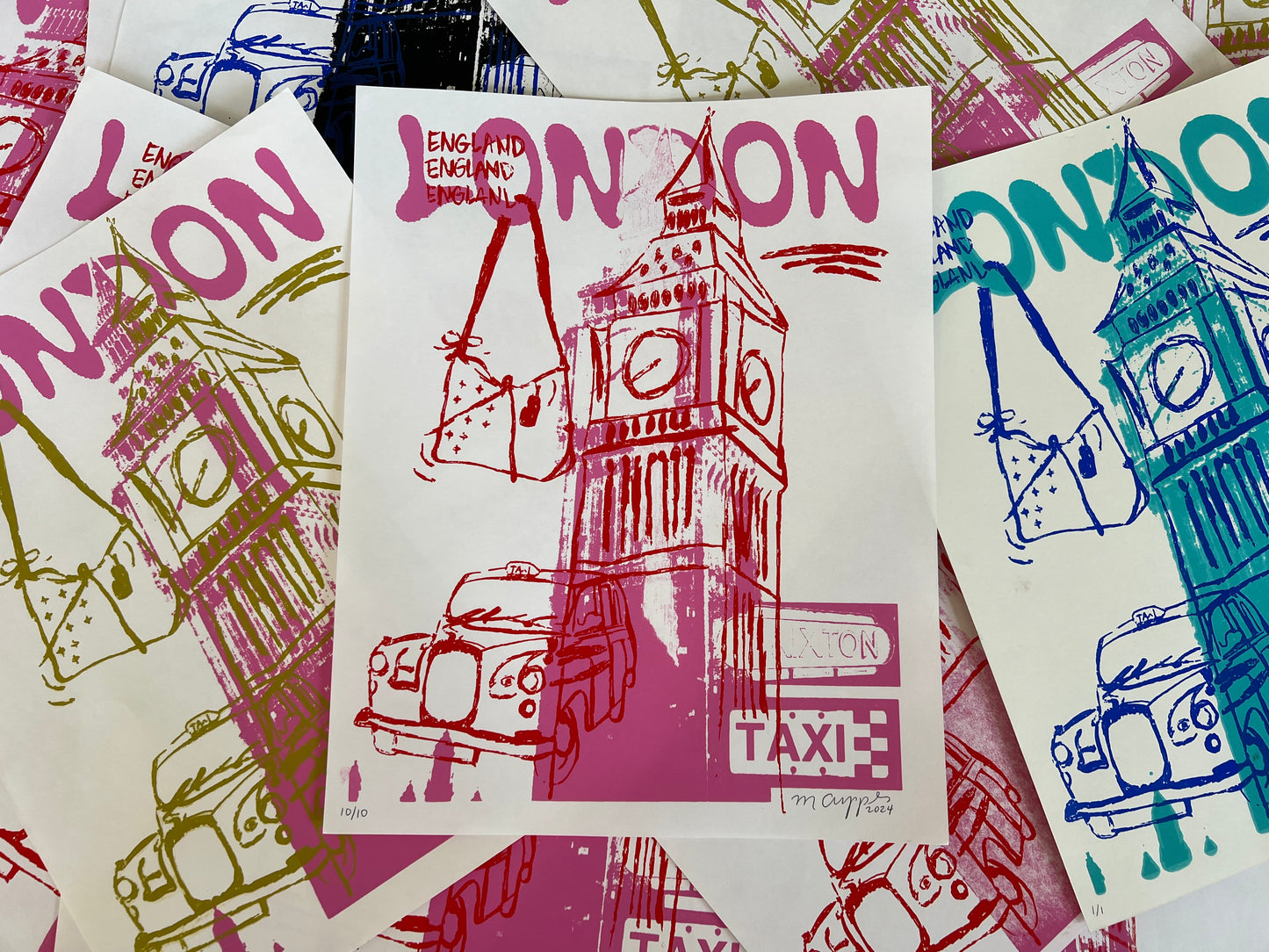London Boy Screenprint