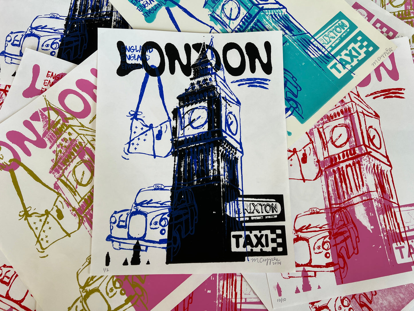 London Boy Screenprint