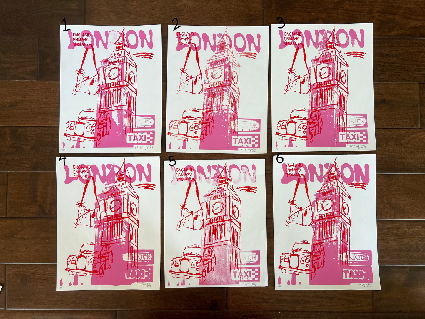 London Boy Screenprint