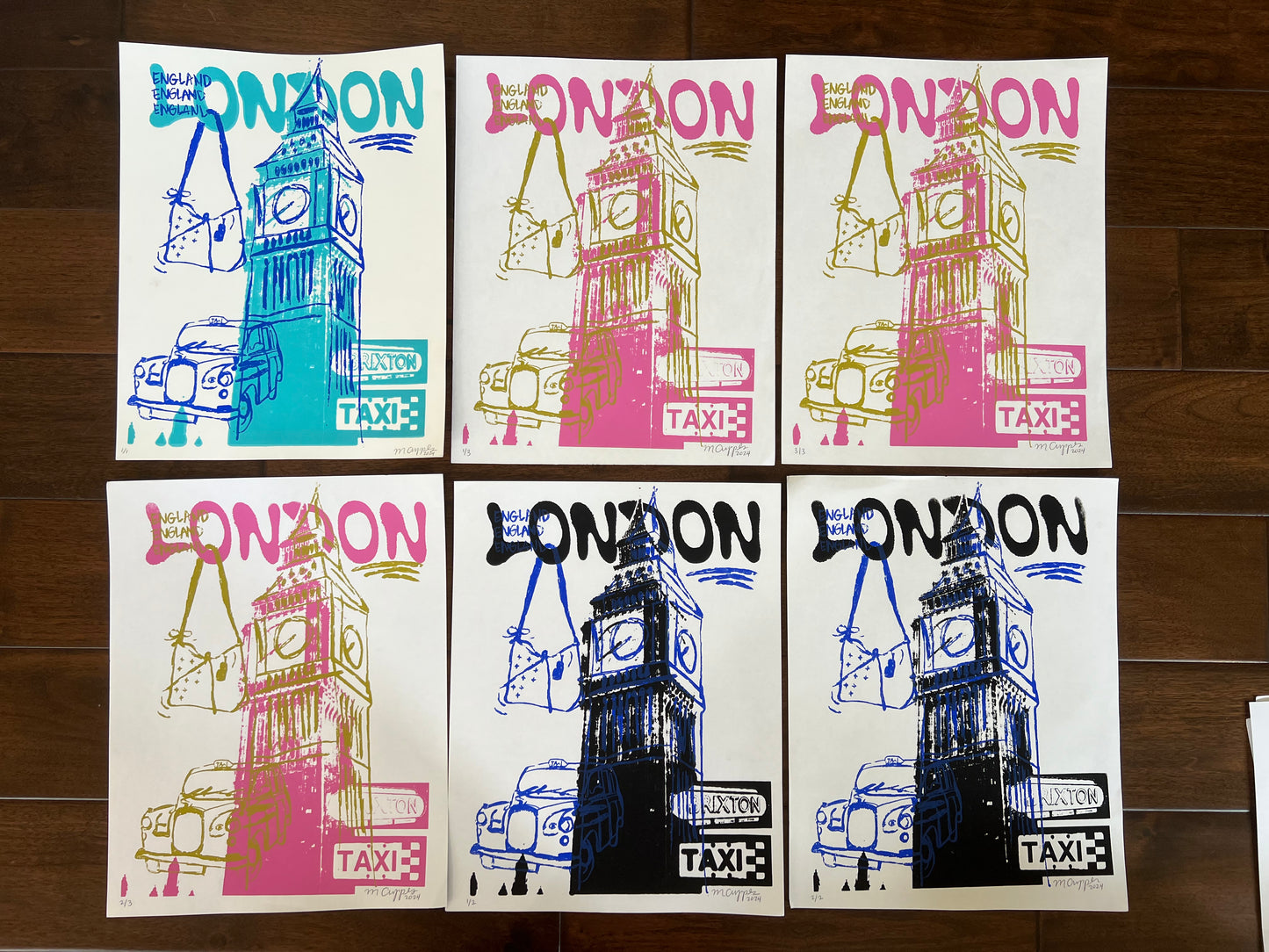 London Boy Screenprint
