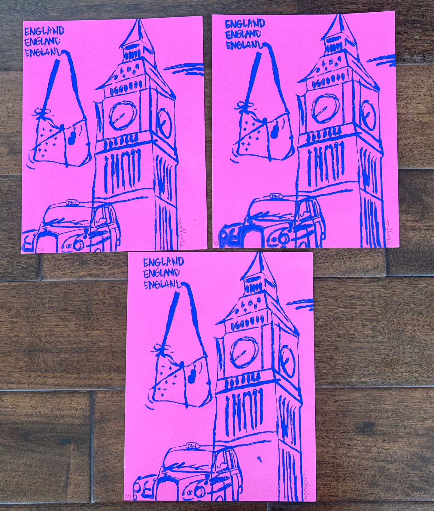 'LV on Bond Street' Edition 2 Screenprint