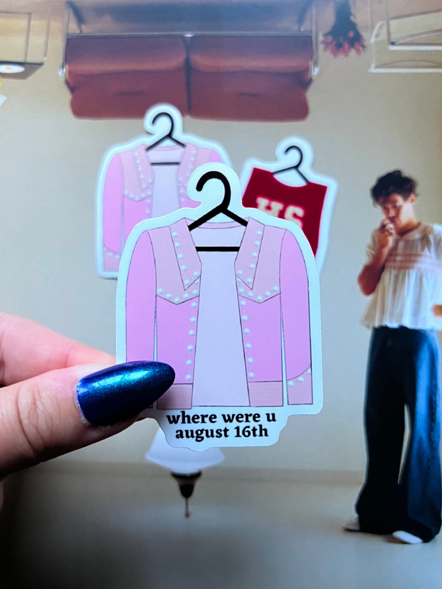 Tour Outfits Toronto Residency Glossy Sticker