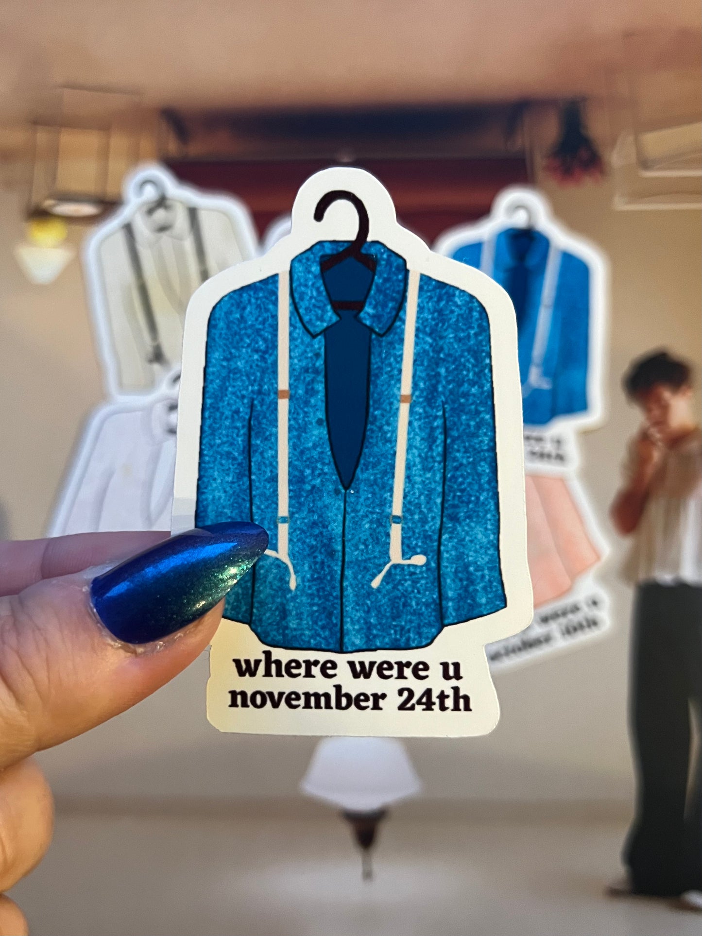 Tour Outfits 2021 Glossy Sticker