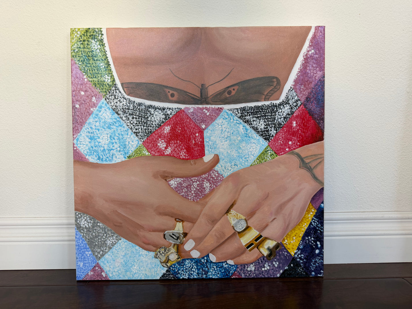 "Album of the Year" Original Acrylic Painting