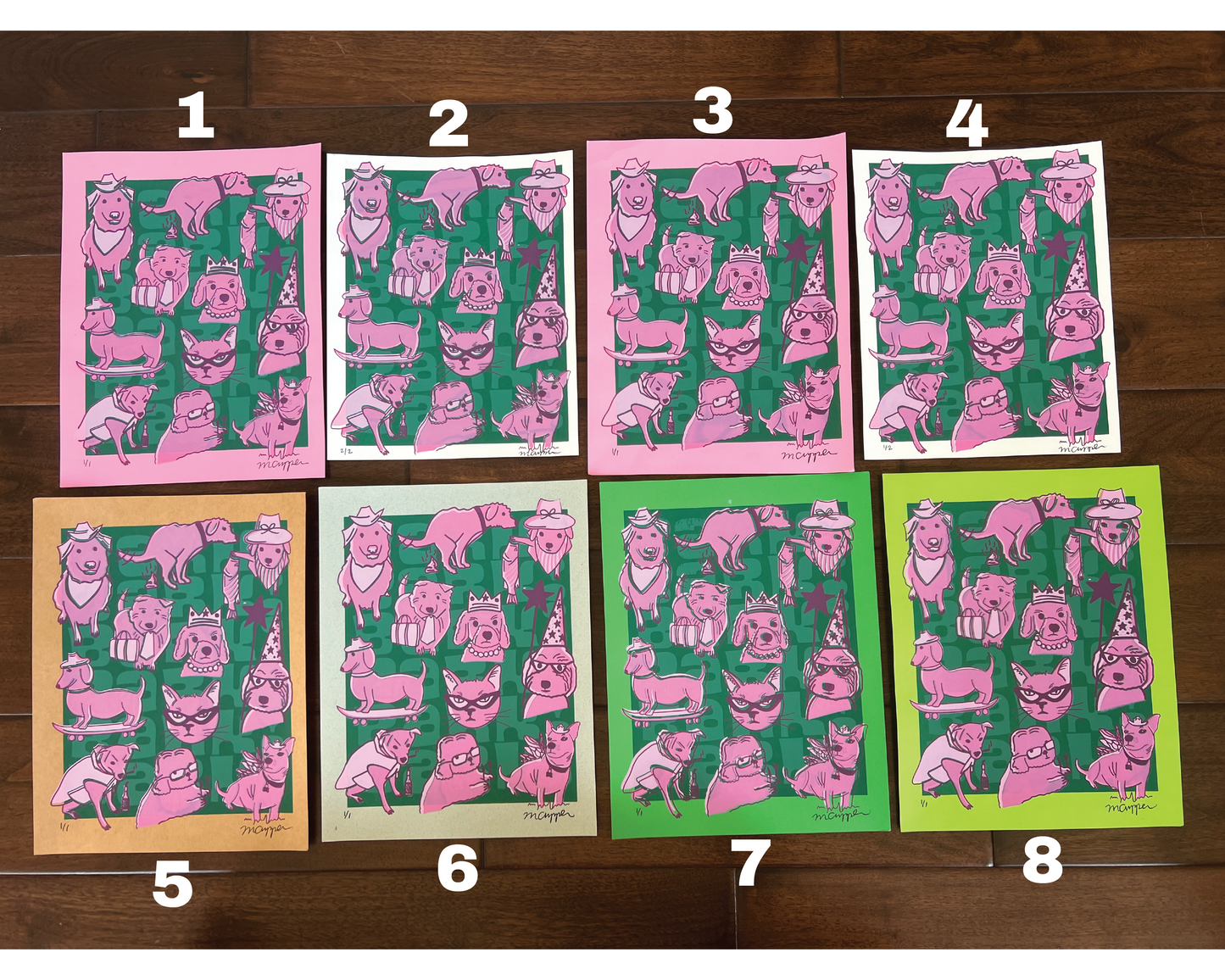 'Impostor' Dogs Screenprint