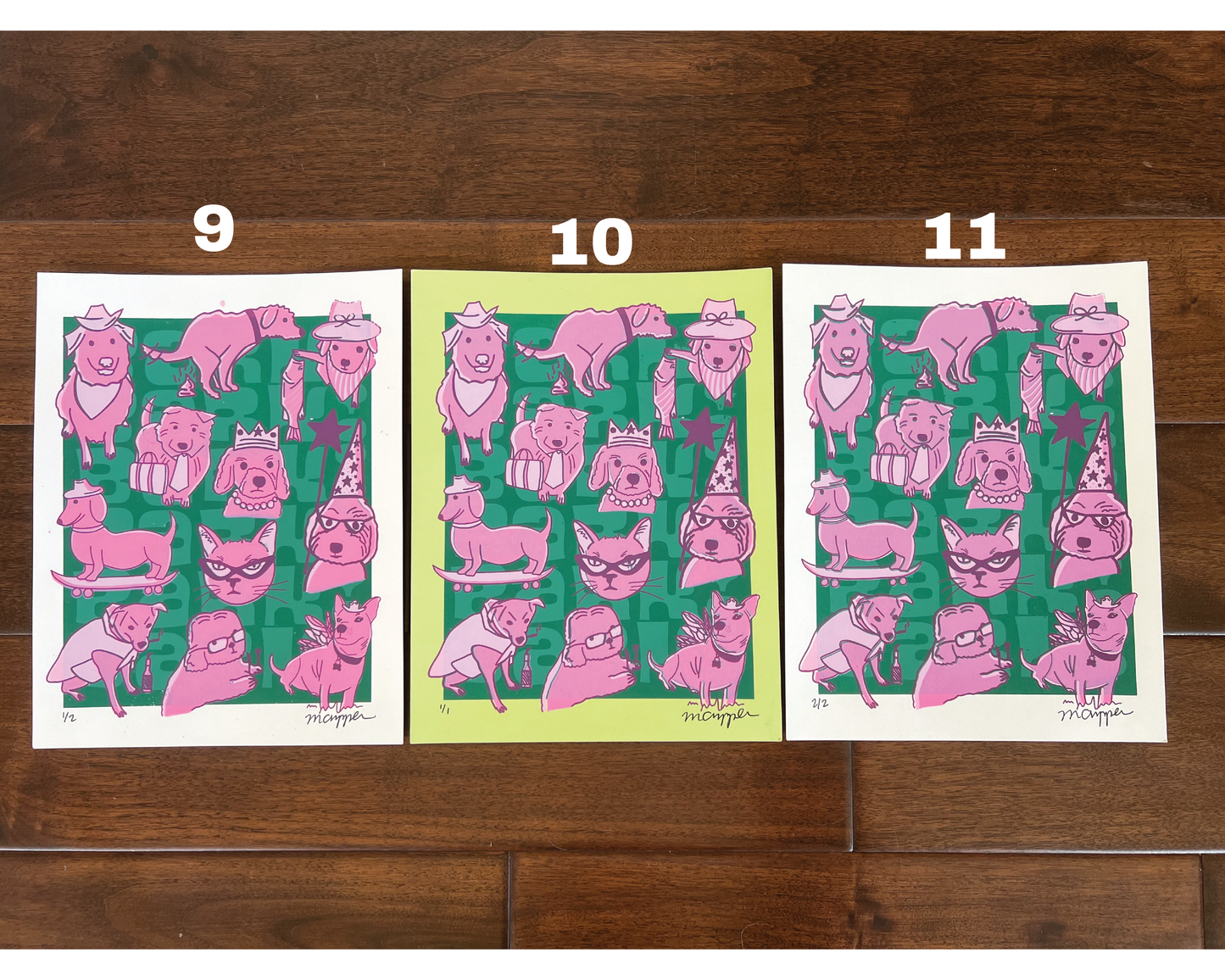 'Impostor' Dogs Screenprint