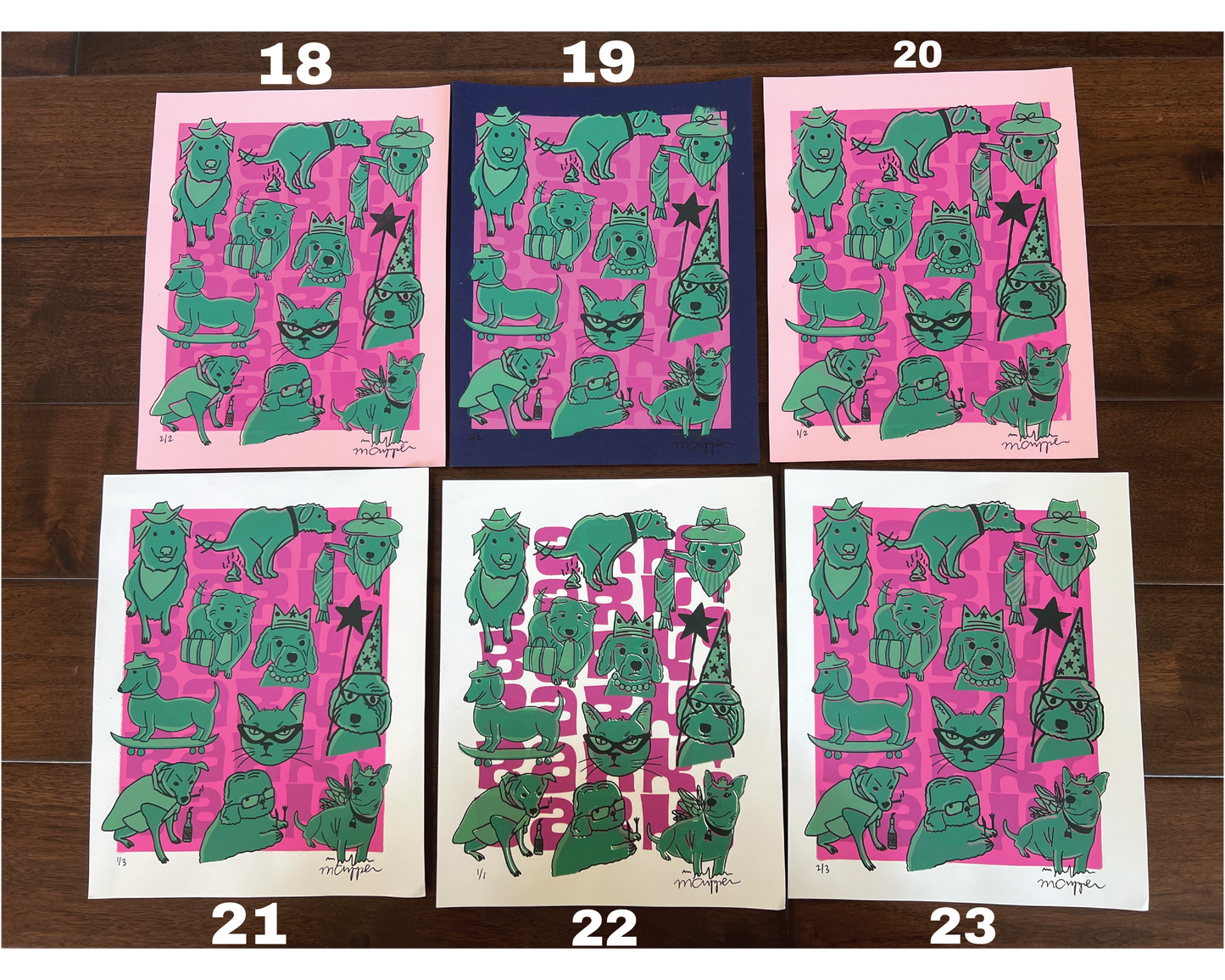 'Impostor' Dogs Screenprint