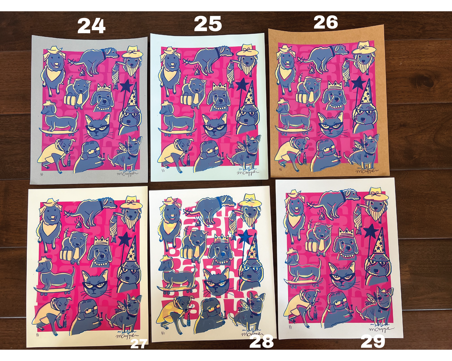 'Impostor' Dogs Screenprint