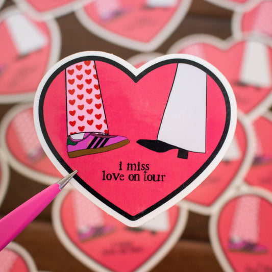 I Miss LOT Vinyl Sticker