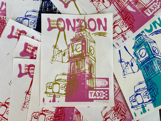 London Boy Screenprint