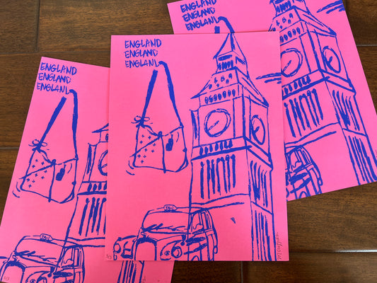 'LV on Bond Street' Edition 2 Screenprint