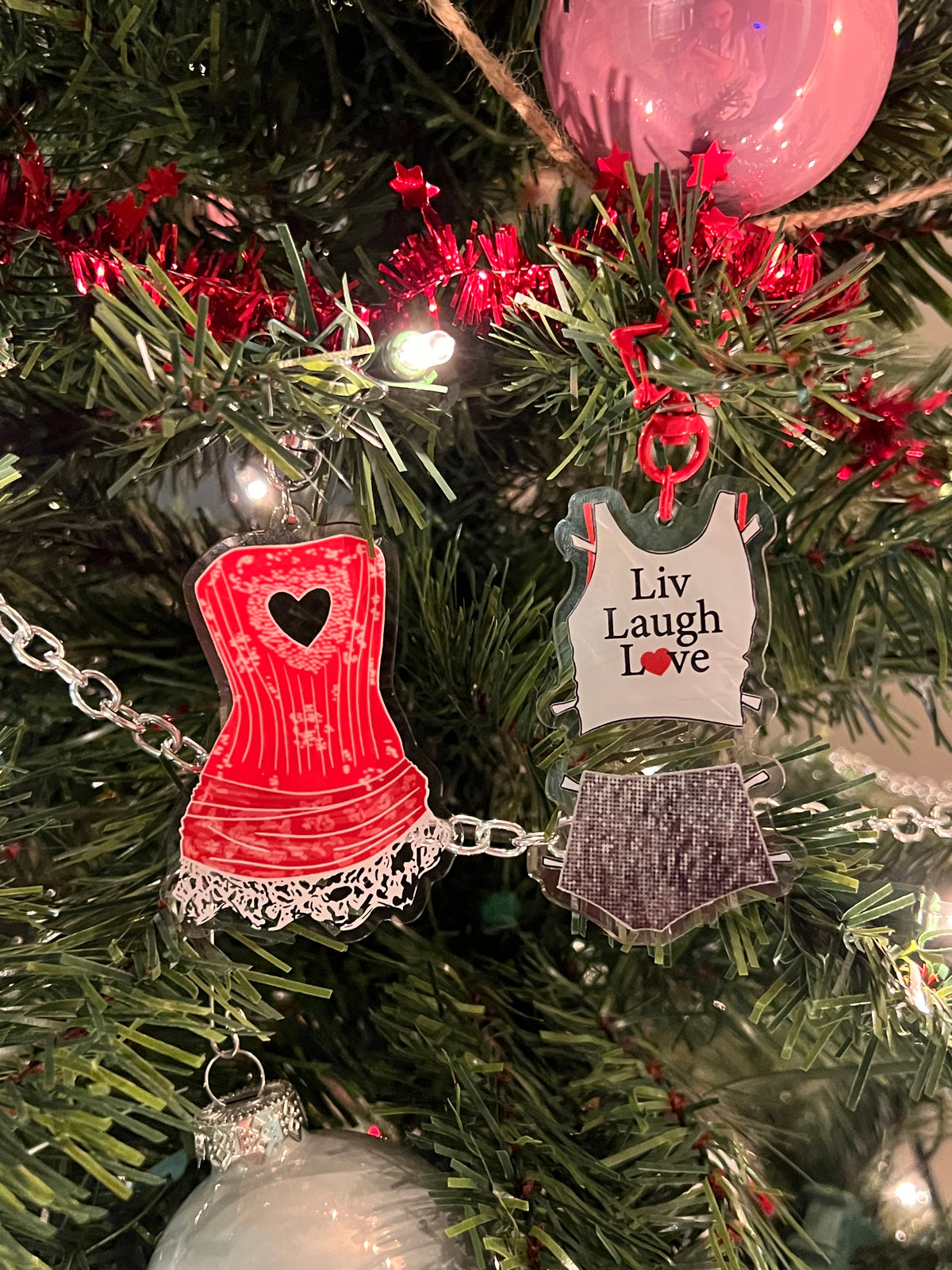 Christmas Holiday Ornaments Outfits