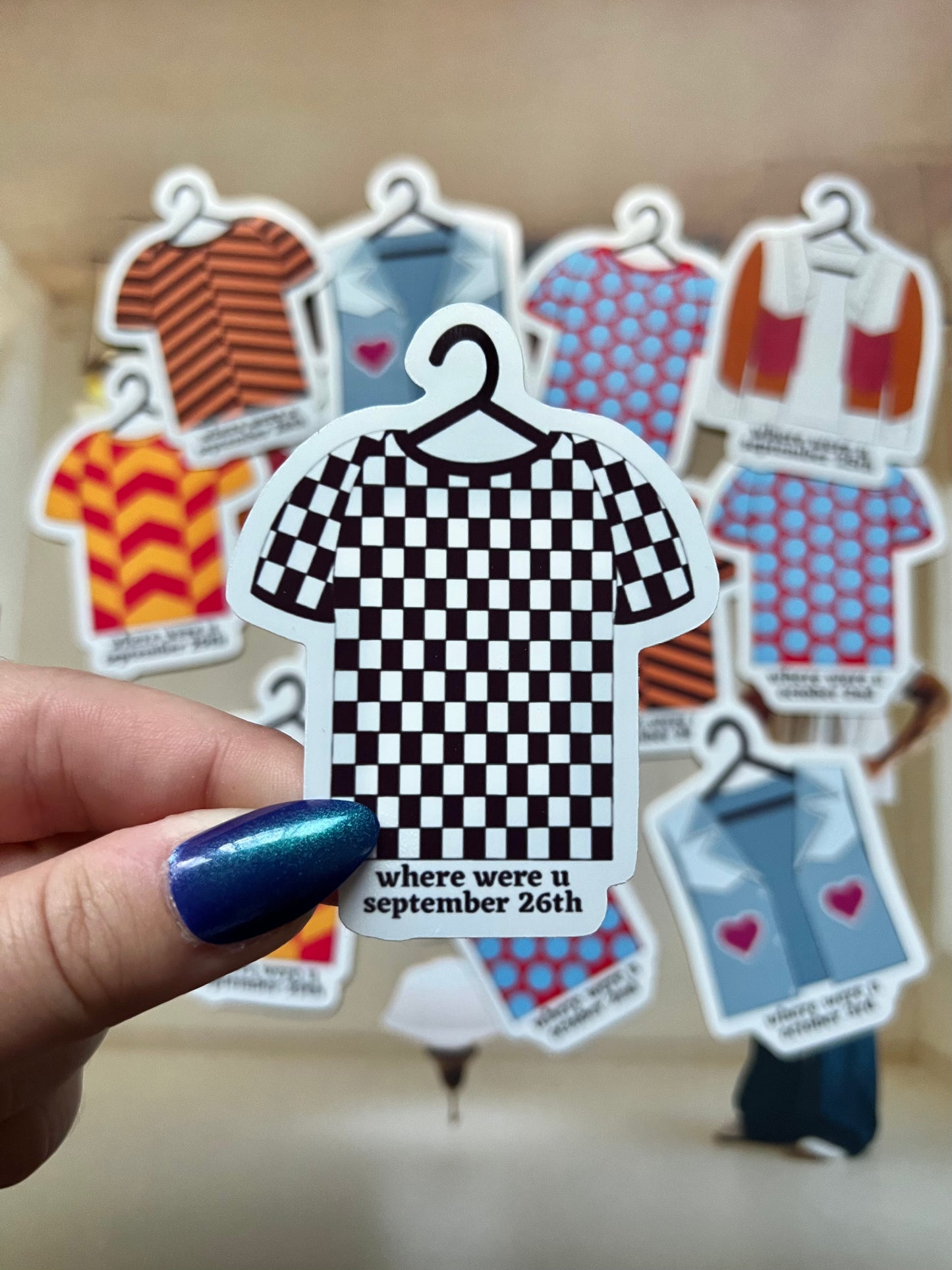 Tour Outfits Austin Residency Glossy Sticker
