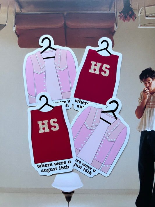 Tour Outfits Toronto Residency Glossy Sticker