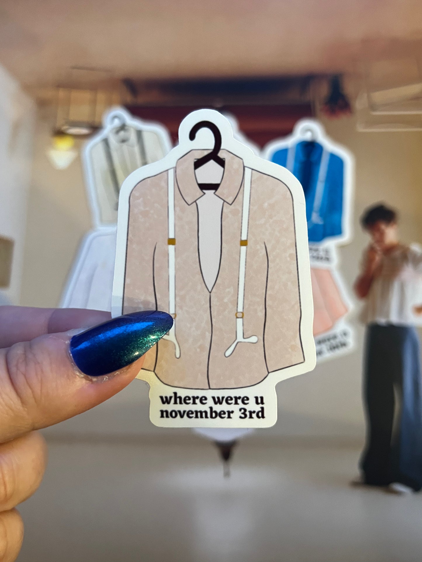 Tour Outfits 2021 Glossy Sticker