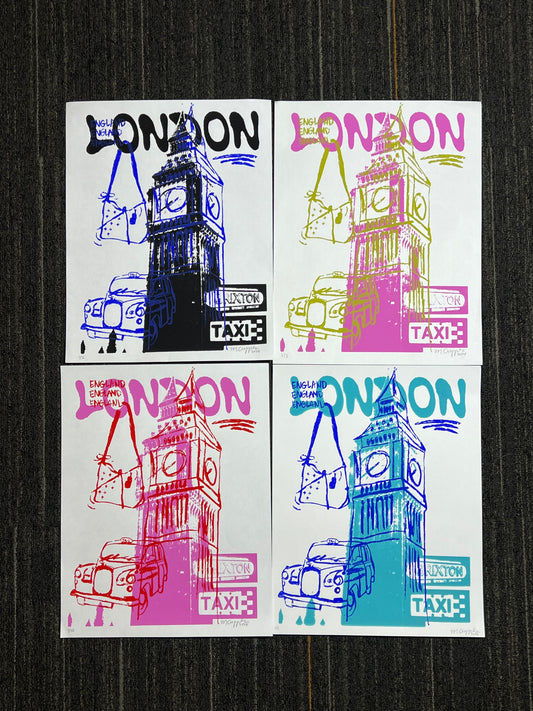 London Boy Screenprint