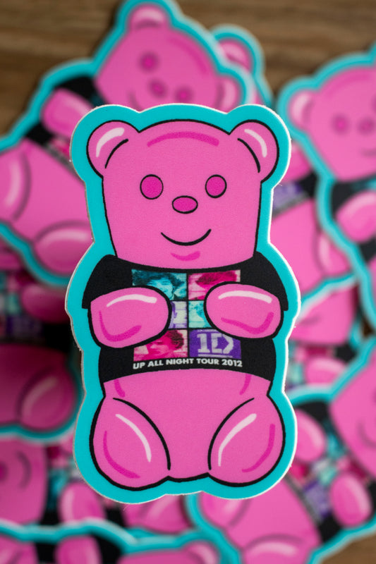 1D Gummy Bear Vinyl Sticker