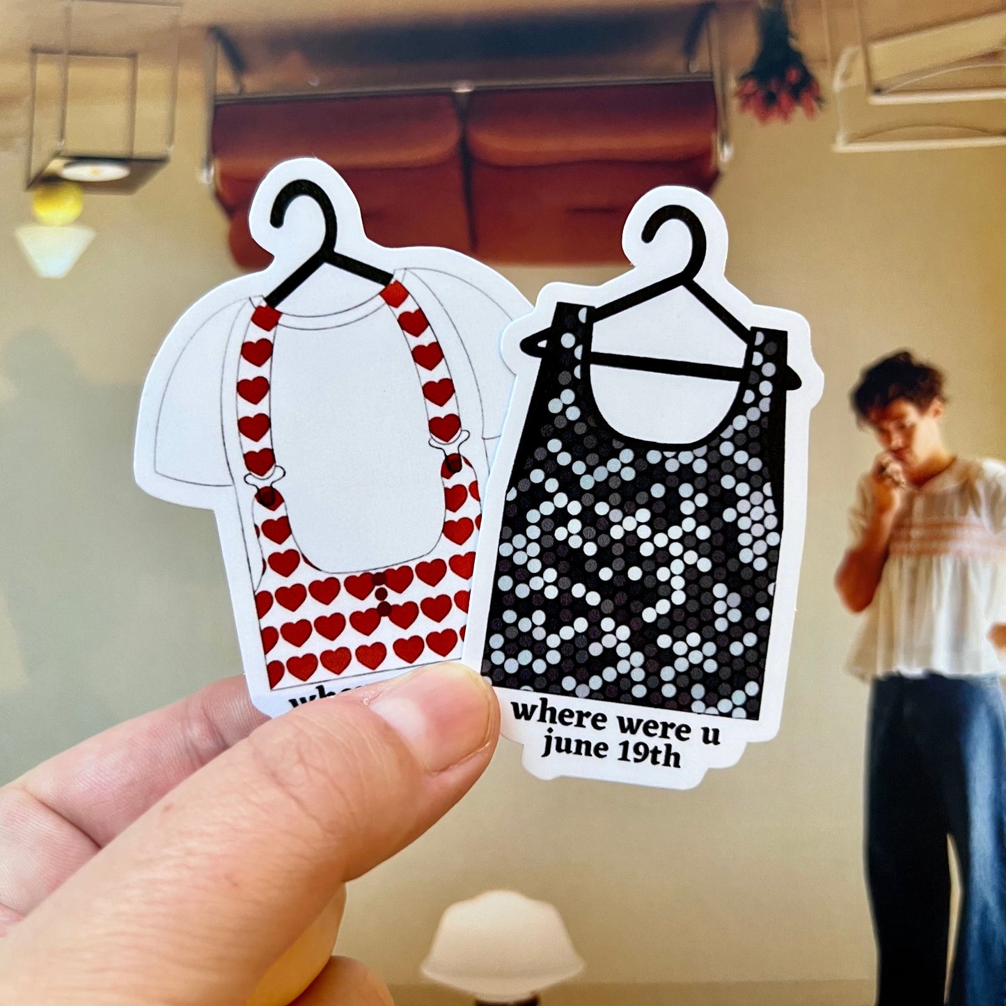 Tour Outfits Wembley 2022 Glossy Sticker