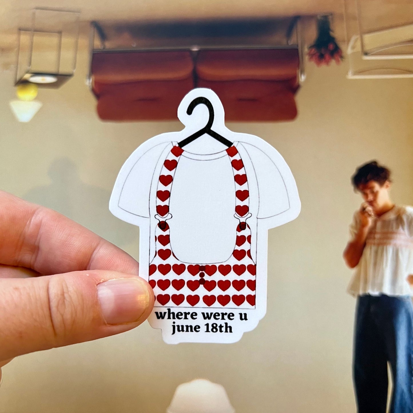 Tour Outfits Wembley 2022 Glossy Sticker