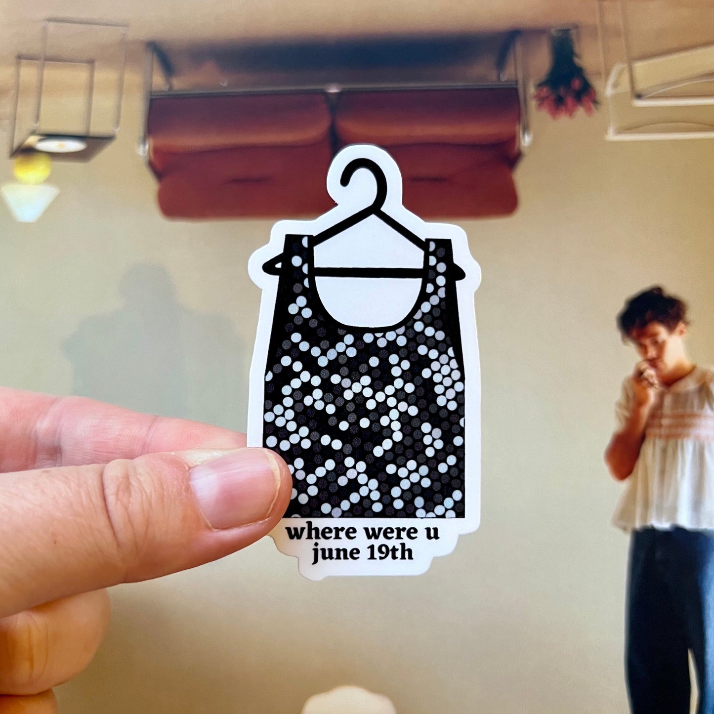 Tour Outfits Wembley 2022 Glossy Sticker