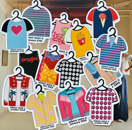 Tour Outfits LA Residency Glossy Sticker