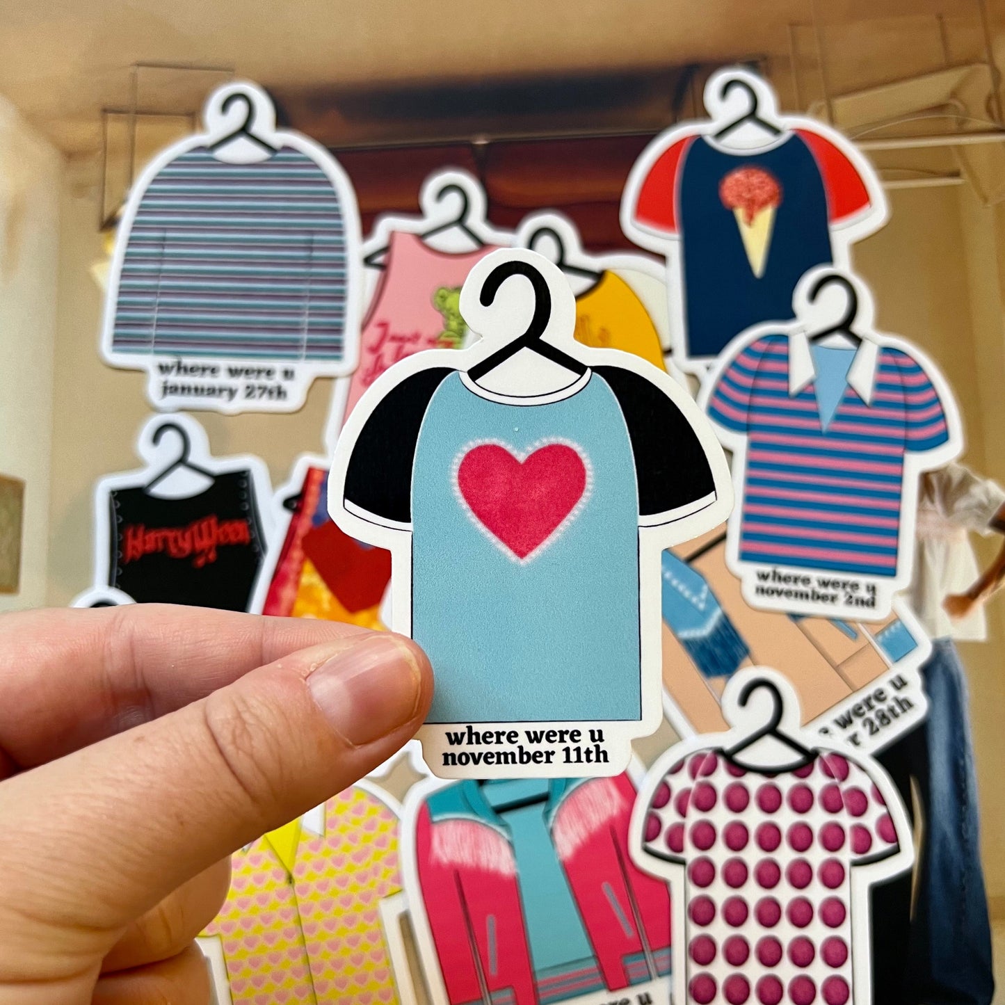 Tour Outfits LA Residency Glossy Sticker