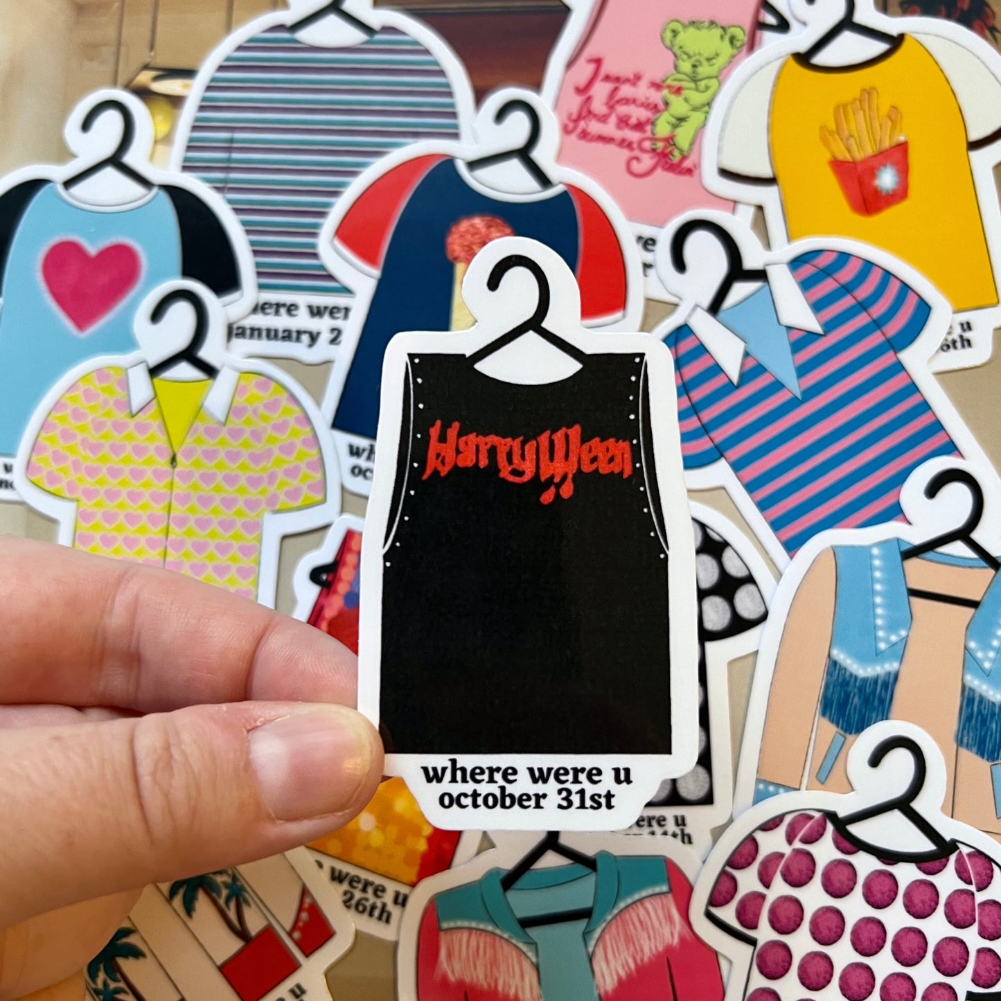 Tour Outfits LA Residency Glossy Sticker