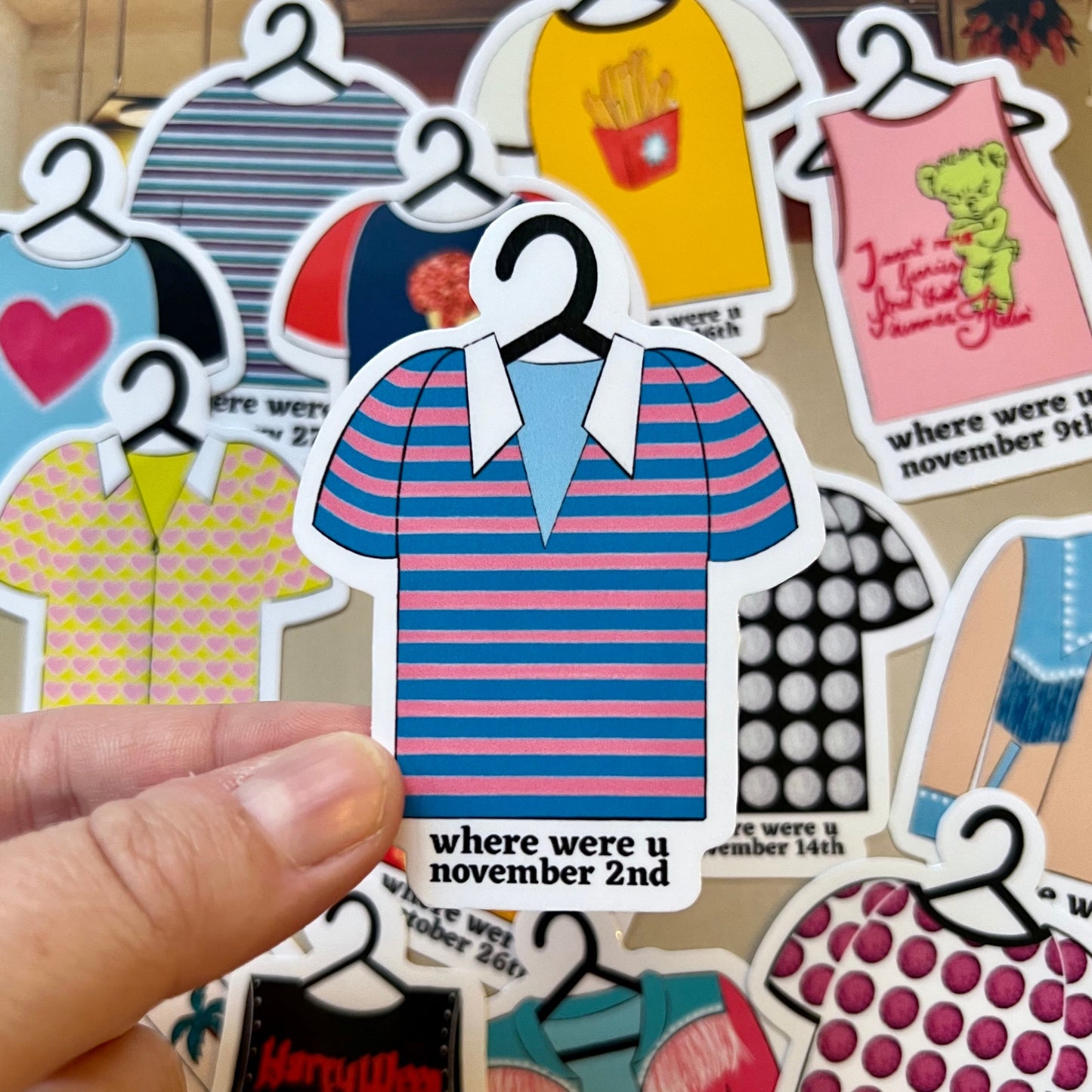 Tour Outfits LA Residency Glossy Sticker