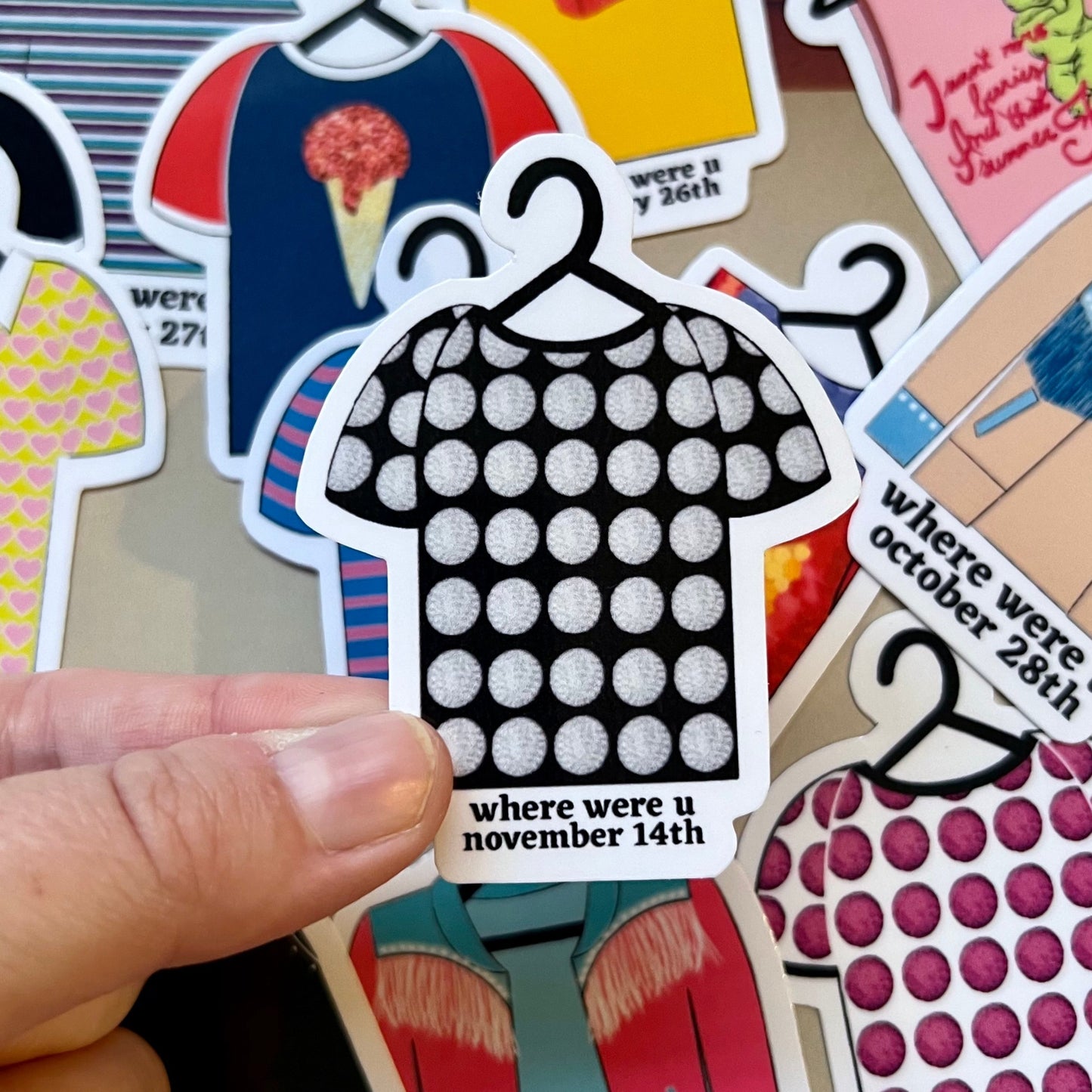 Tour Outfits LA Residency Glossy Sticker
