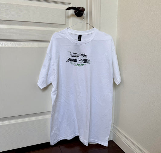 Santa Barbara California Screen Printed T-Shirt