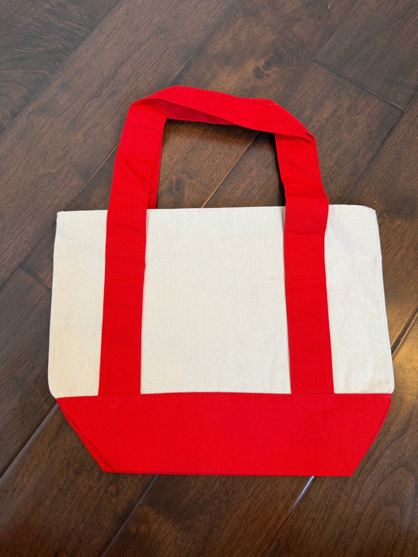 "Pit Stop" Red Mini Tote Bag
