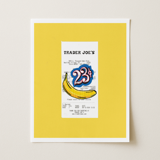"23¢ Nanners" Giclee Fine Art Print