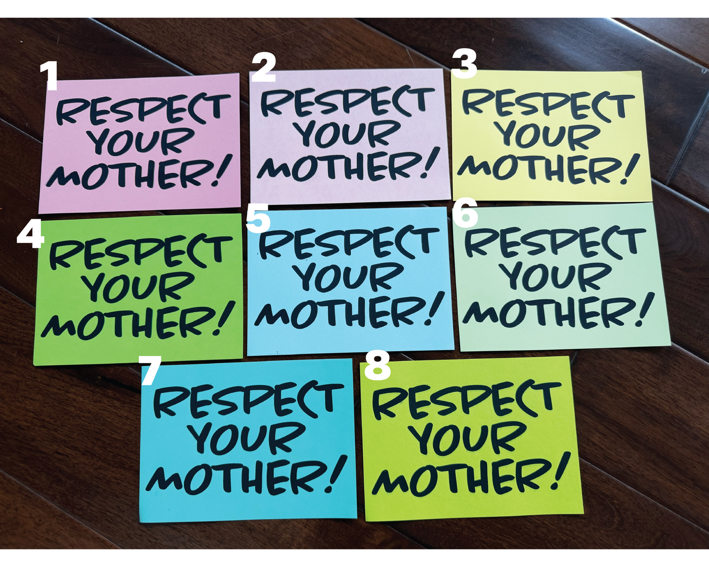 Respect Your Mother Screenprint