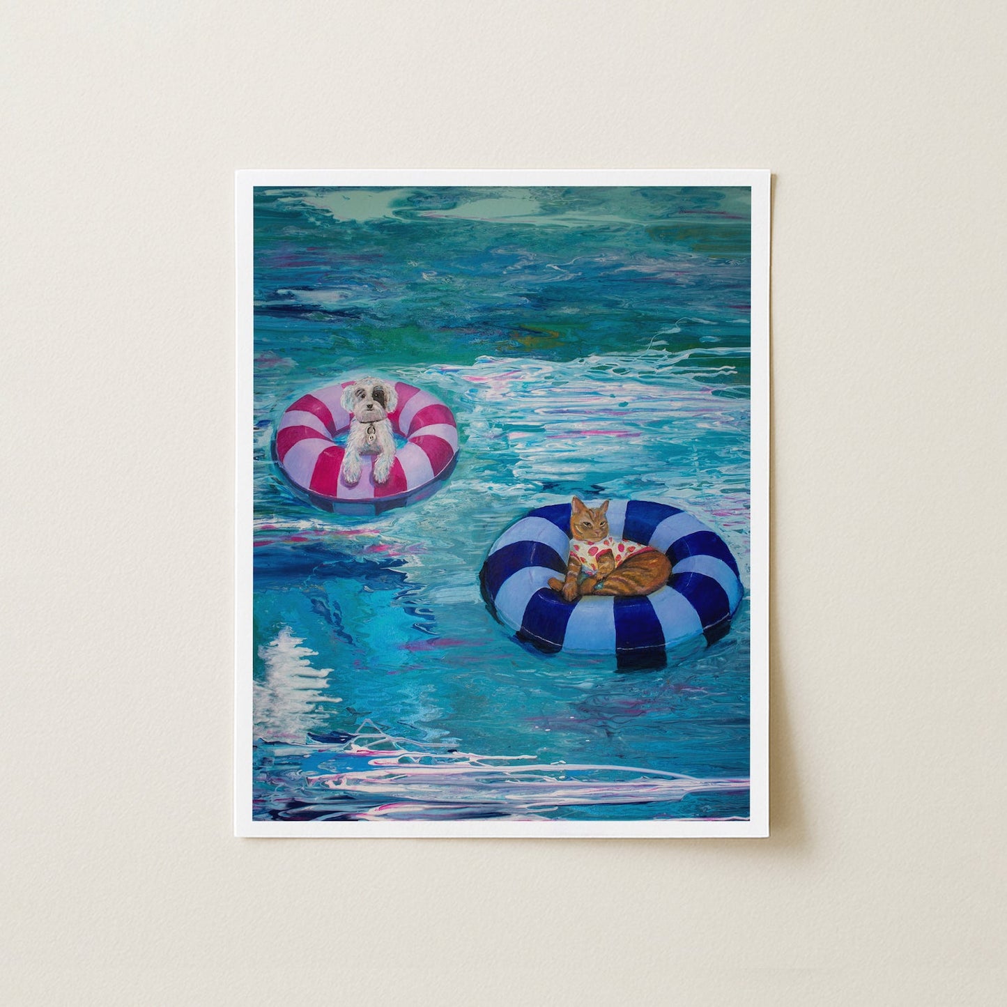 "Divas at Sea" Giclee Fine Art Print