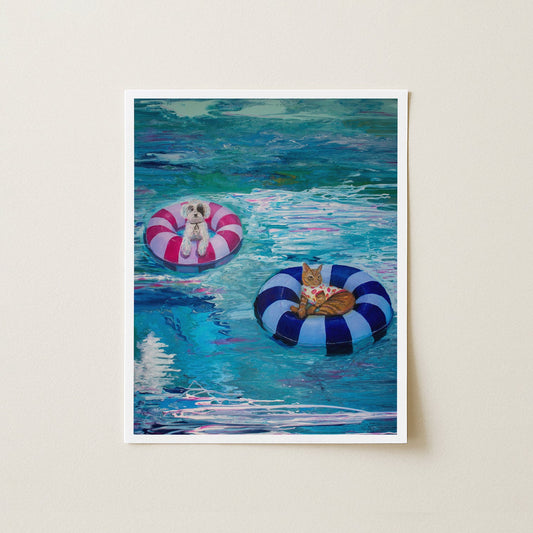 "Divas at Sea" Giclee Fine Art Print