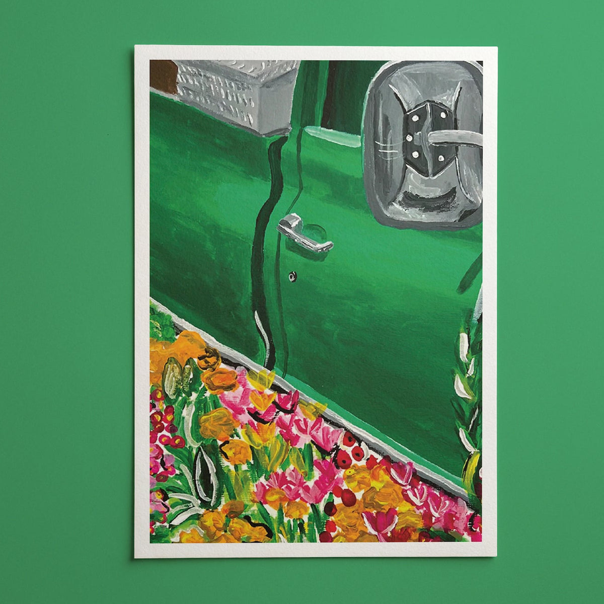 "Main Street Flower Truck" Giclee Fine Art Print